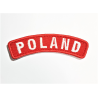 Naszywka Łuczek POLAND czerwony z rzepem (129R)