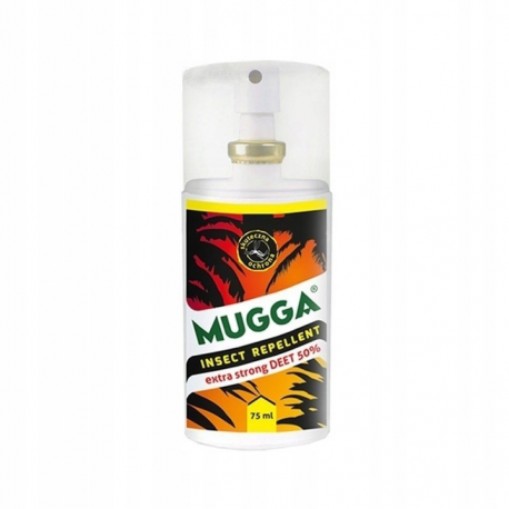 Mugga Spray Extra STRONG 50% komary kleszcze 75ml