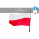 FLAGA POLSKA - NARODOWA 150x92cm zgodna z ustawą