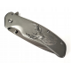 Nóż składany KANDAR N263 srebrny jeleń frame lock