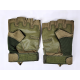 Rękawice taktyczne militarne wojskowe XL bez palców olive