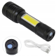 Latarka LED akumulatorowa USB ultrafiolet UV
