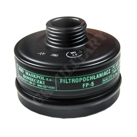 Filtropochłaniacze FP-5 do maski MP-5 - używane, bez plomb
