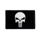 Naszywka - PUNISHER- czarna na rzep (1082R)