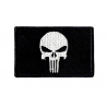 Naszywka - PUNISHER- czarna na rzep (1082R)