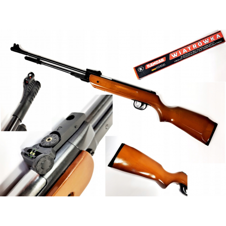 WIATRÓWKA karabin B3-3 NITRO kal. 4,5 mm ze sprężyną gazową marki KANDAR