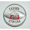 Naszywka Obrony Cywilnej - emblemat na kurtkę okr