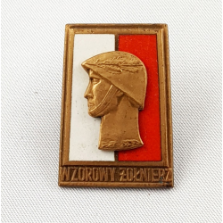ODZNAKA Wzorowy żołnierz wzór 1973 brązowa