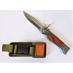 NÓŻ sprężynowy BAGNET AK-47 22 cm kabura NOWY