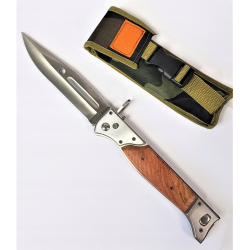 NÓŻ sprężynowy BAGNET AK-47 34 cm kabura NOWY
