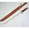 NÓŻ full tang BAGNET AK-47 60,5 cm kabura NOWY