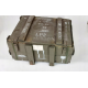 Skrzynia wojskowa kufer brązowy wym 72x59x37 deska