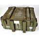 Skrzynia wojskowa kufer brązowy wym 72x59x37 deska